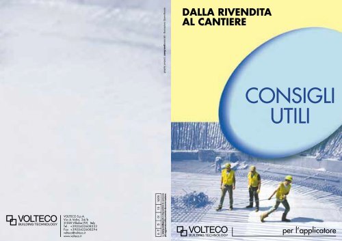 CONSIGLI UTILI - Volteco