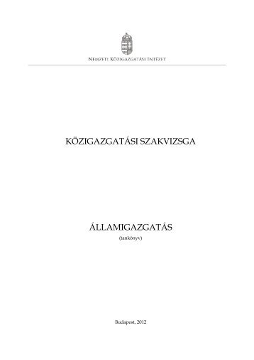 ÃllamigazgatÃ¡s - Nemzeti KÃ¶zszolgÃ¡lati Egyetem