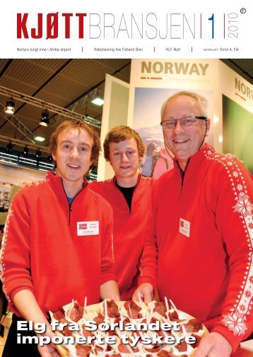 Bladet KjÃ¸ttbransjen nr 01 2010 - KjÃ¸tt- og fjÃ¸rfebransjens ...