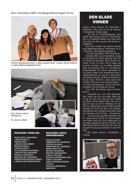 Nr 4 - desember 2012 - Fellesforbundet