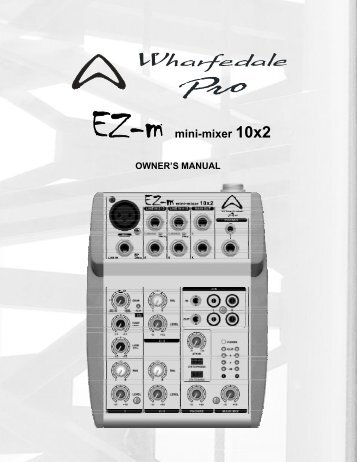 EZ-M 10X2 Manual - Wharfedale Pro
