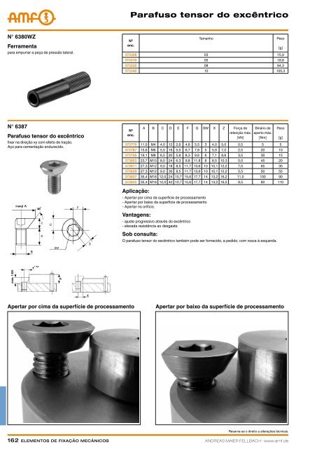 ElEmEntos dE fixaÃ§Ã£o mEcÃ¢nicos - STOCKFER