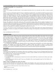 Customizing Selection Of IOL Asphericity Based On Pre-Existing ...