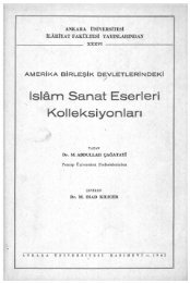 PDF Dosyası - Ankara Üniversitesi Kitaplar Veritabanı