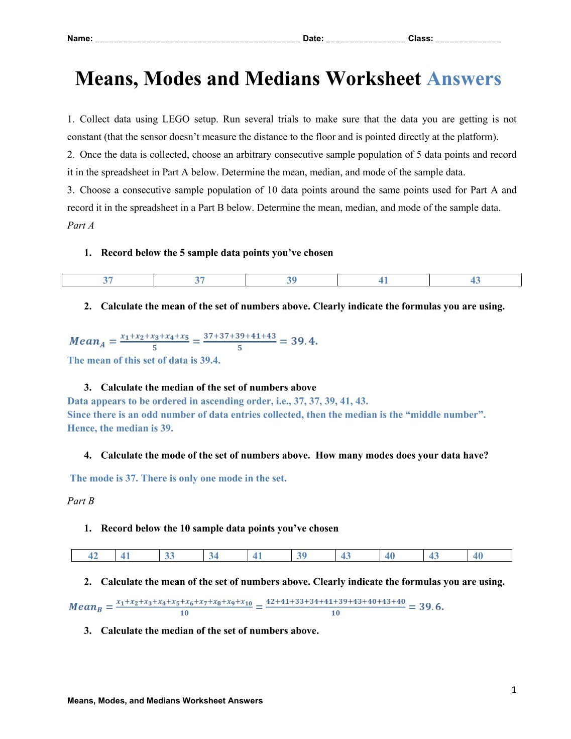 Worksheets Mean Median Mode Worksheets worksheet mean median mode worksheets pdf mytourvn and multiplication timed drills facts tests