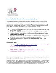 Benefits Update-New benefits now available to you You now have ...