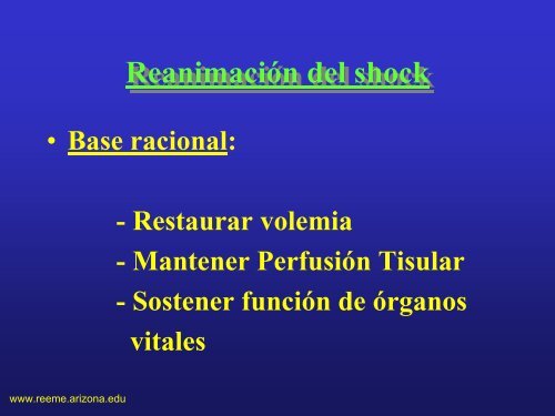 ReanimaciÃ³n en Shock TraumÃ¡tico - Reeme.arizona.edu