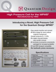 MPMS Pressure Cell Brochure.ai - Quantum Design, Inc.