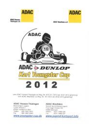 ADAC-DUNLOP Kart-Youngster Cup 2012 - Youngster-cup.de
