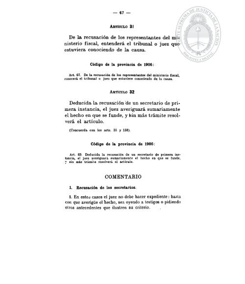 cÃ³digo de procedimiento - Biblioteca Digital