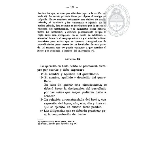 cÃ³digo de procedimiento - Biblioteca Digital