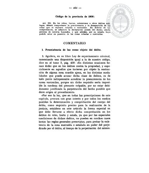 cÃ³digo de procedimiento - Biblioteca Digital