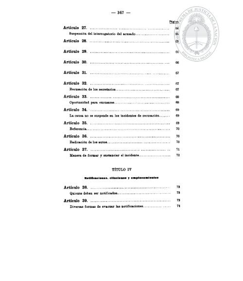 cÃ³digo de procedimiento - Biblioteca Digital