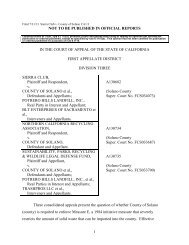 California Court of Appeal for the First Appellate District