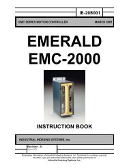 EMC-2000 - Industrial Indexing Systems