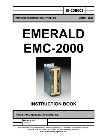 EMC-2000 - Industrial Indexing Systems