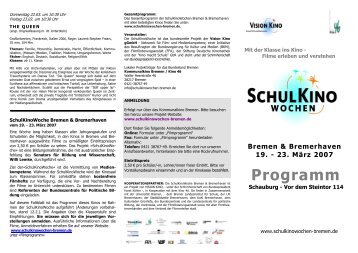 Flyer-Schauburg NEU1 - Bremer Filmkunsttheater