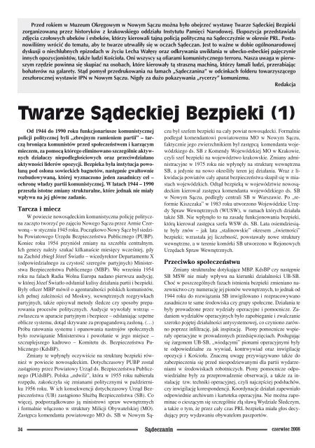 Zobacz peÅne wydanie (PDF) - SÄdeczanin