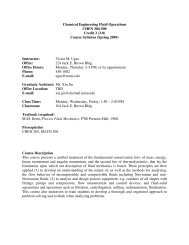 CHEN 304 - Department of Chemical Engineering - Texas A&M ...