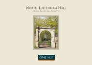 NORTH LUFFENHAM HALL