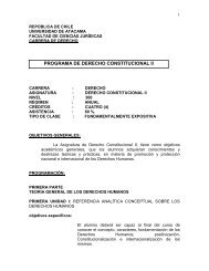 derecho constitucional ii - Universidad de Atacama