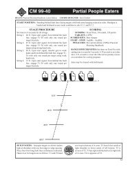 CM 99-40 Partial People Eaters - uspsa