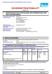 SICHERHEITSDATENBLATT