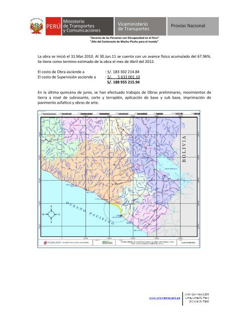 9 Ayuda Memoria 110630 Haga clic para ... - Provias Nacional