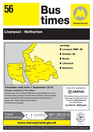 Liverpool - Netherton - Merseytravel