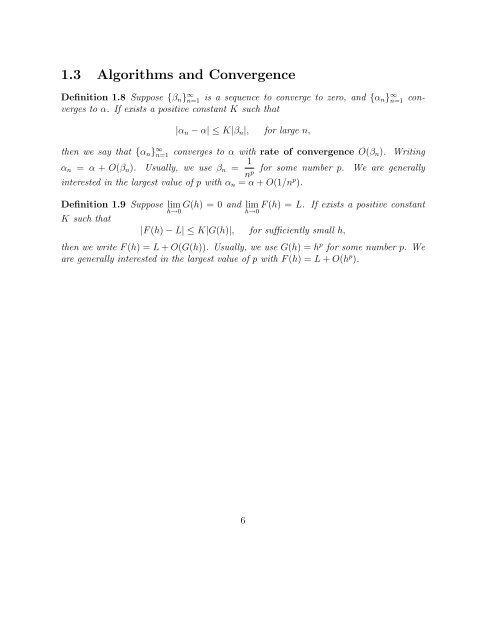 Chapter 1 Mathematical Preliminaries