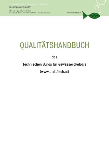 qm-handbuch - Blattfisch