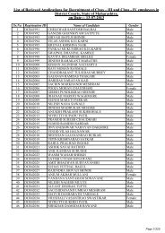 List of Recieved Applications for Recruitment of Class â III and Class ...