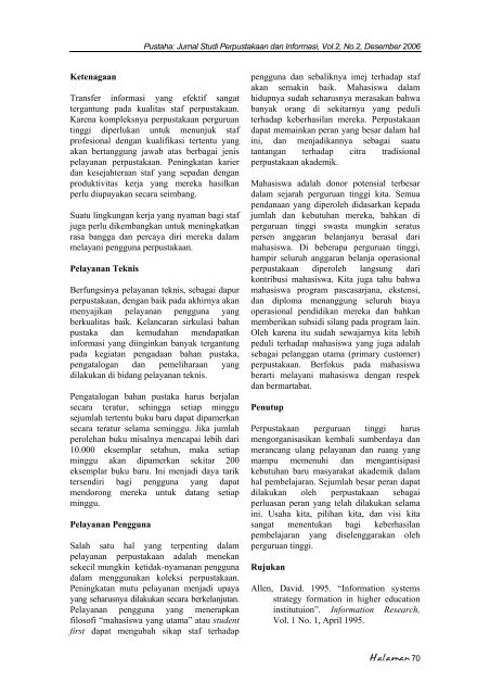 PUSTAHA - USUpress - Universitas Sumatera Utara