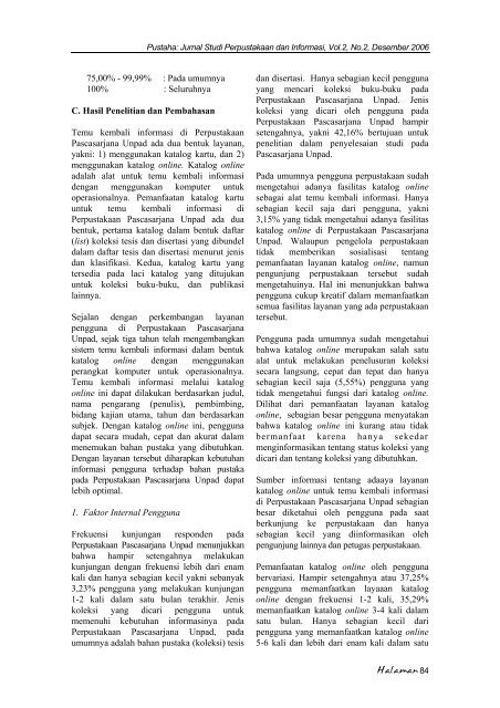 PUSTAHA - USUpress - Universitas Sumatera Utara