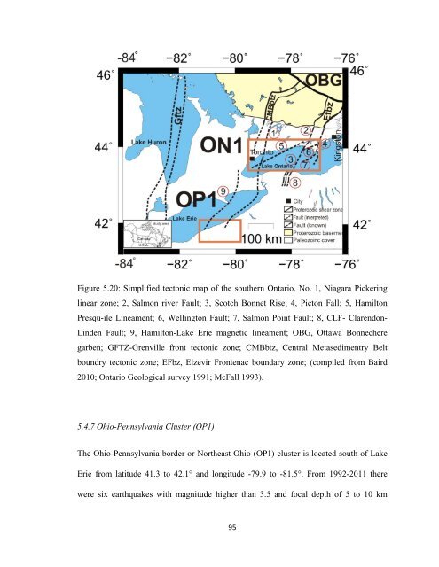 western quebec and southern ontario - Department of Geology