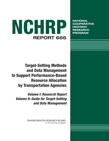 NCHRP Report 666 - Transportation Research Board