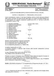 liceo pedagogico e delle scienze sociali statale - Liceo Statale C ...