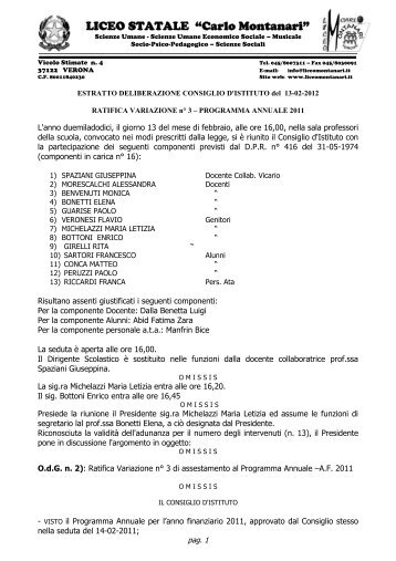 liceo pedagogico e delle scienze sociali statale - Liceo Statale C ...