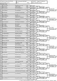 Wettkampfliste Jugend U 13 mÃ¤nnlich -38 kg - Erfurter Judo-Club e.V.