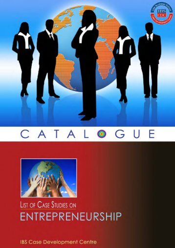 Entrepreneurship Case Studies Catalogue