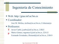 Ingeniería de Conocimiento - GIAA