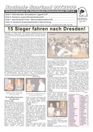 15 Sieger fahren nach Dresden! - Schachclub GEMA St. Ingbert