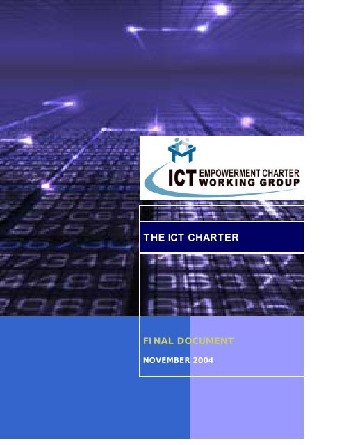 the ict charter final document