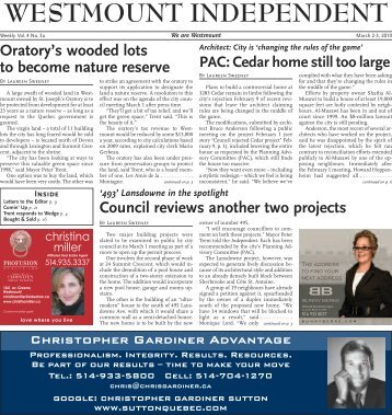 Layout 2 - Westmount Independent