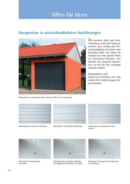 Fertiggaragen - Beton Bernrieder GmbH, Rosenheim