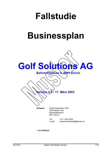 PTAG Download Muster Businessplan.pdf - pfistertreuhand.ch