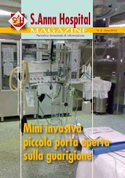 Mini invasiva piccola porta aperta sulla guarigione - S.Anna hospital