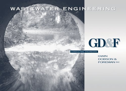 GD422.Wastewater Brochure - Gwin, Dobson & Foreman, Inc.