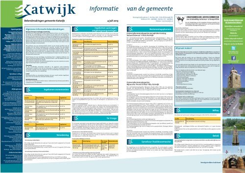 Week 27 4 juli 2013.pdf, pagina's 1-2 - Gemeente Katwijk