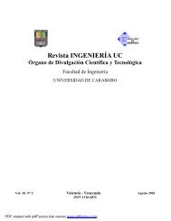 Vol. 10, No. 2, Agosto 2003 - Facultad de IngenierÃ­a - Universidad ...